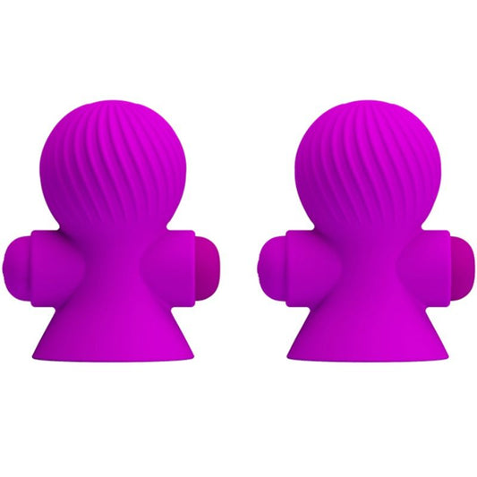Pretty Love Nipple Stimulators 12M Lilac Vibration | Niks.fi verkkokauppa