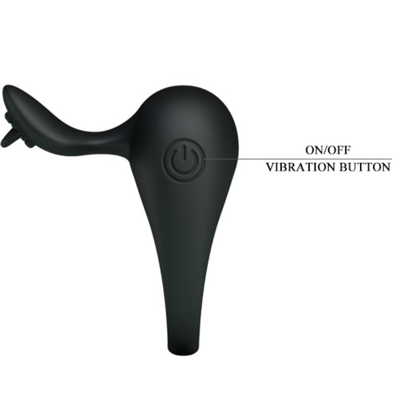 Pretty Love Vibrating Ring With Tongue | Niks.fi verkkokauppa