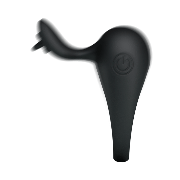 Pretty Love Vibrating Ring With Tongue | Niks.fi verkkokauppa