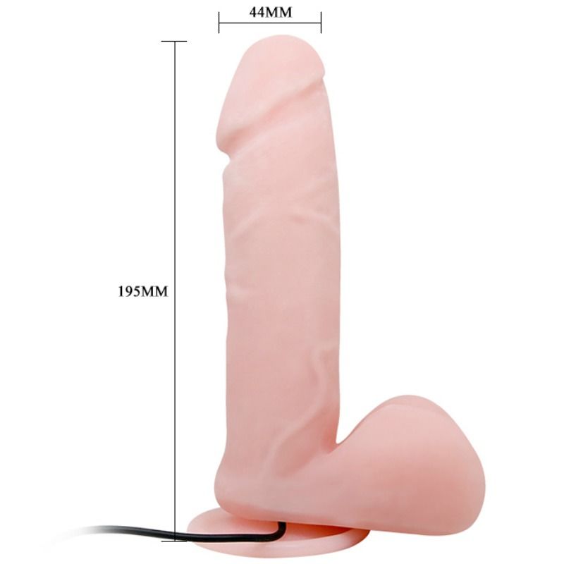 Baileoliver Realistic Dildo With Vibration | Niks.fi verkkokauppa