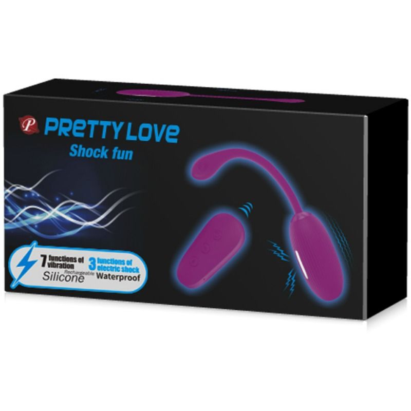 Pretty Love Shock Fun Vibrating Egg And Electroshock | Niks.fi verkkokauppa