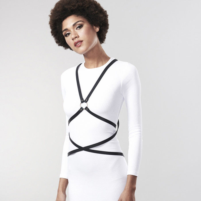 Bijoux Indiscrets Maze Multi-Way Harness Black | Niks.fi verkkokauppa