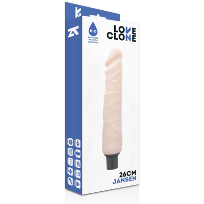 Loveclone Jansen Self Lubrication Vibrator 26 Cm -O 4.2 Cm | Niks.fi verkkokauppa