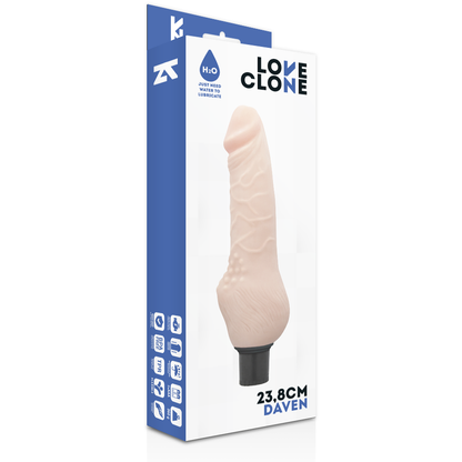 Loveclone Daven Self Lubrication Realistic 23.8 Cm O- 3.8 Cm | Niks.fi verkkokauppa