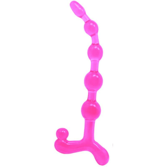 Baile Bendy Twist Pink Anal Balls | Niks.fi verkkokauppa