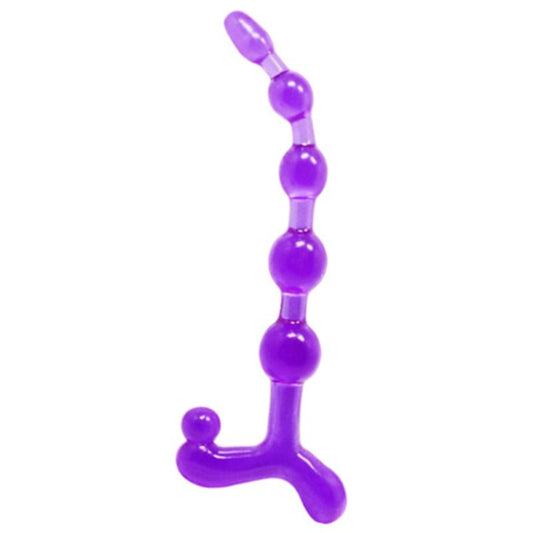 Baile Bendy Twist Lilac Anal Balls | Niks.fi verkkokauppa