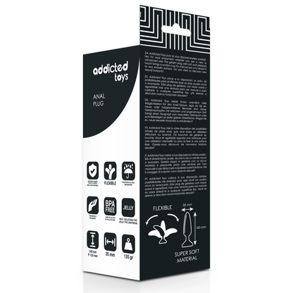 Addicted Toys Anal Plug 13.5 Cm | Niks.fi verkkokauppa