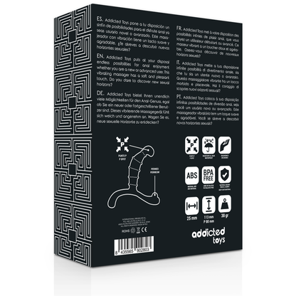 Addicted Toys Prostate Anal Pleasure Black | Niks.fi verkkokauppa
