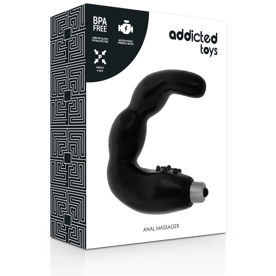 Addicted Toys Prostate Anal Massager Vibration | Niks.fi verkkokauppa