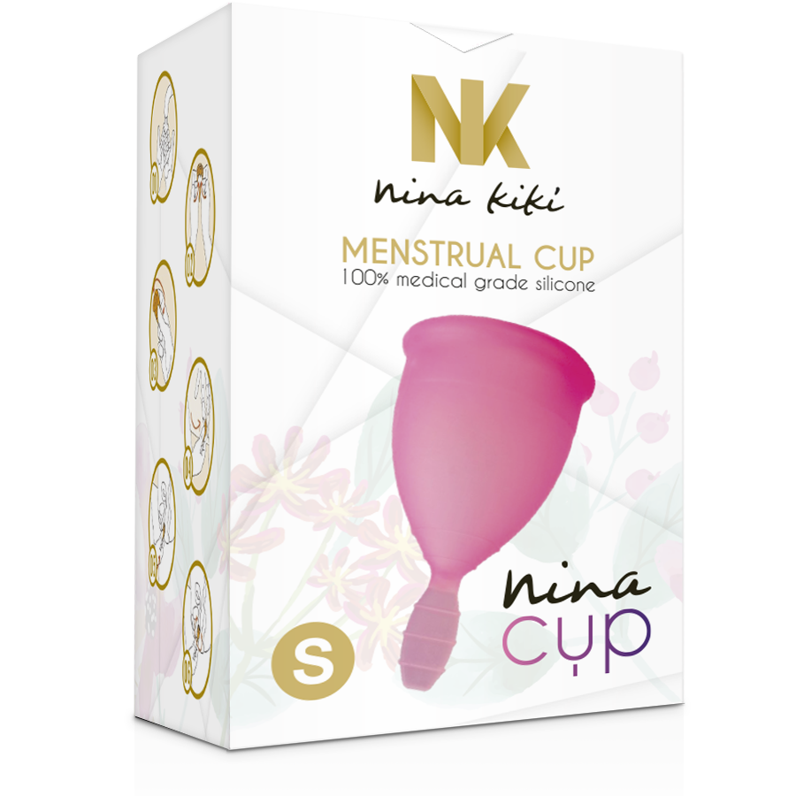 Nina Kikќ Menstrual Cup Pink Size S | Niks.fi verkkokauppa
