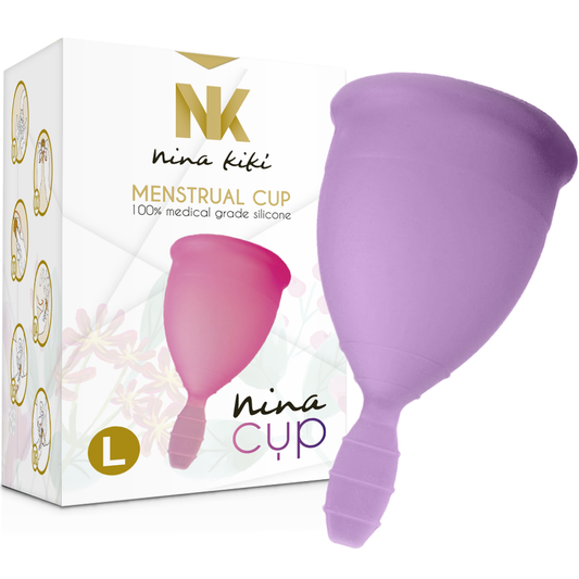 Nina Kikќ Menstrual Cup Purple Size L | Niks.fi verkkokauppa