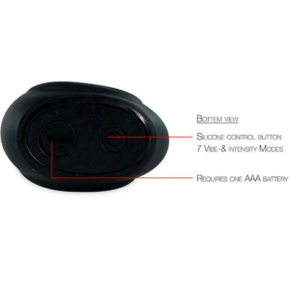 Big Tease Toys I Rub My Duckie Classic Vibrating Duck Black | Niks.fi verkkokauppa