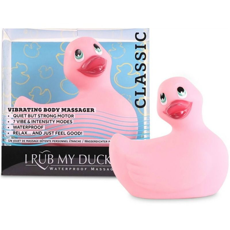 Big Tease Toys I Rub My Duckie Classic Vibrating Duck Pink | Niks.fi verkkokauppa