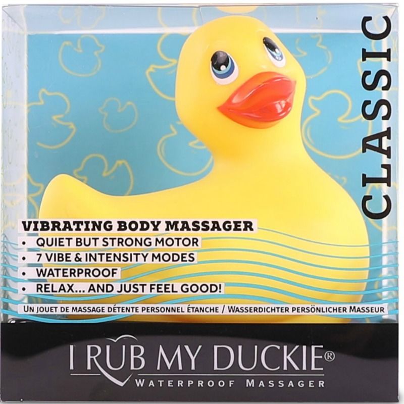 Big Tease Toys I Rub My Duck Classic Vibrating Duck Yellow | Niks.fi verkkokauppa