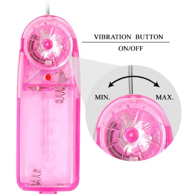 Baile Fountain Vibrator Dildo With Squirt Function | Niks.fi verkkokauppa