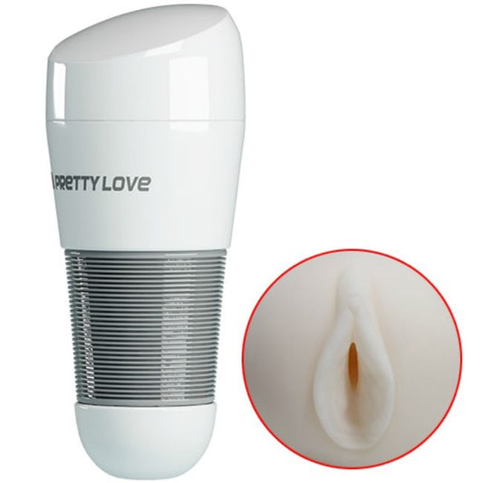 Pretty Love Kitty White Vagina Masturbator | Niks.fi verkkokauppa
