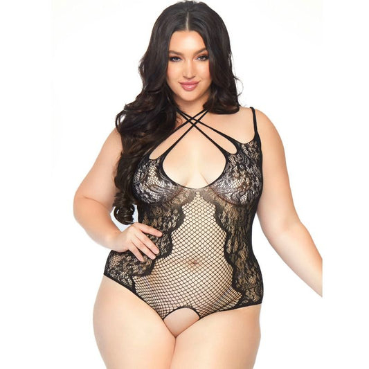 Leg Avenue Crothless Teddy 1X-2X | Niks.fi verkkokauppa