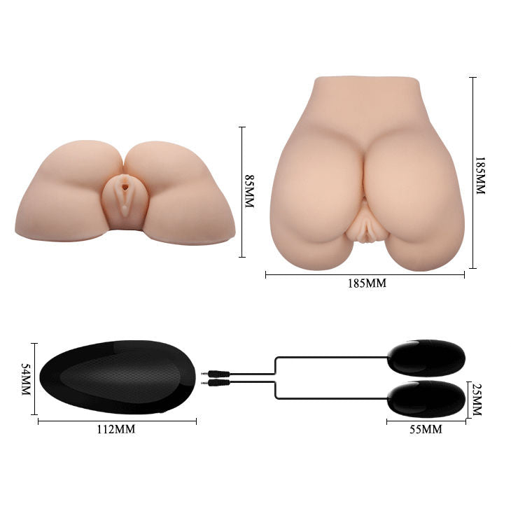 Crazy Bull Realistic Vagina And Anus With Vibration Position 5 | Niks.fi verkkokauppa