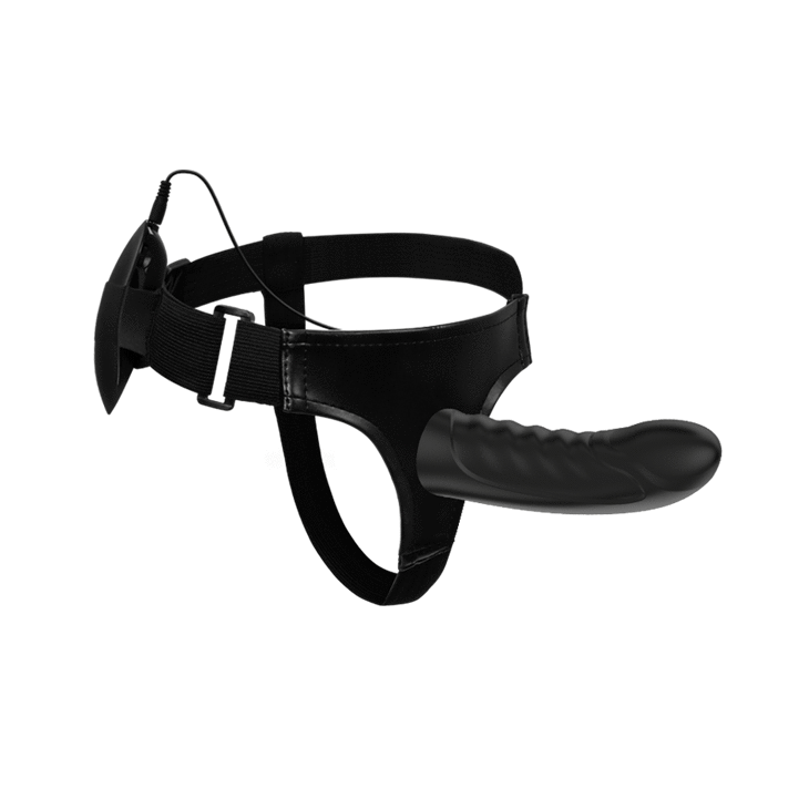 Pretty Love Marvin Strap On With Vibration And Hollow Dildo | Niks.fi verkkokauppa