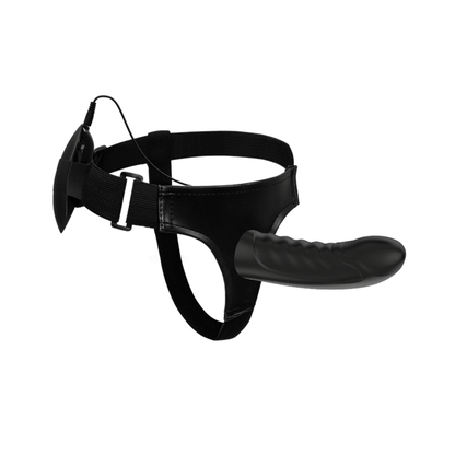 Pretty Love Marvin Strap On With Vibration And Hollow Dildo | Niks.fi verkkokauppa