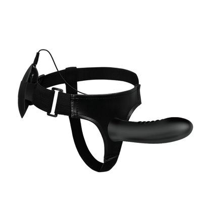Pretty Love Myron Strap On With Vibration And Hollow Dildo | Niks.fi verkkokauppa