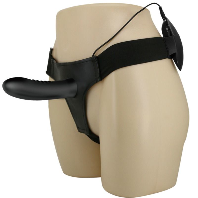 Pretty Love Myron Strap On With Vibration And Hollow Dildo | Niks.fi verkkokauppa