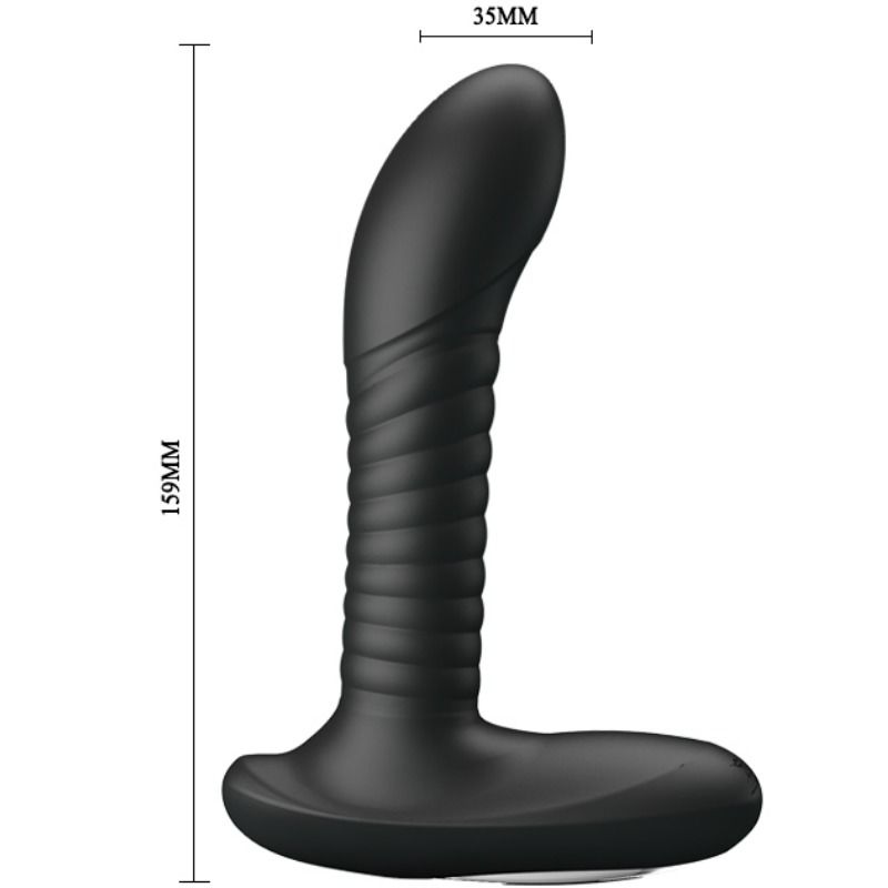 Pretty Love Anal Rotation And Vibration Function Black | Niks.fi verkkokauppa