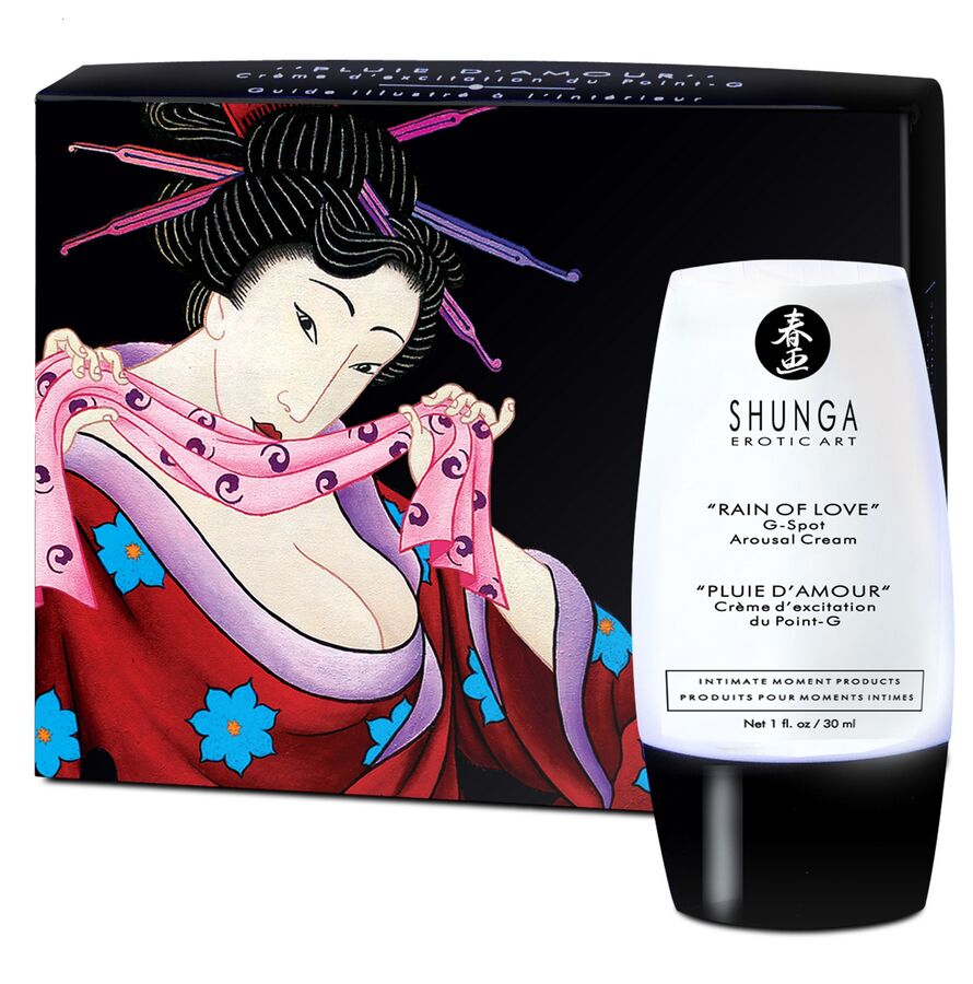 Shunga Rain Of Love G-Spot Stimulating Cream | Niks.fi verkkokauppa