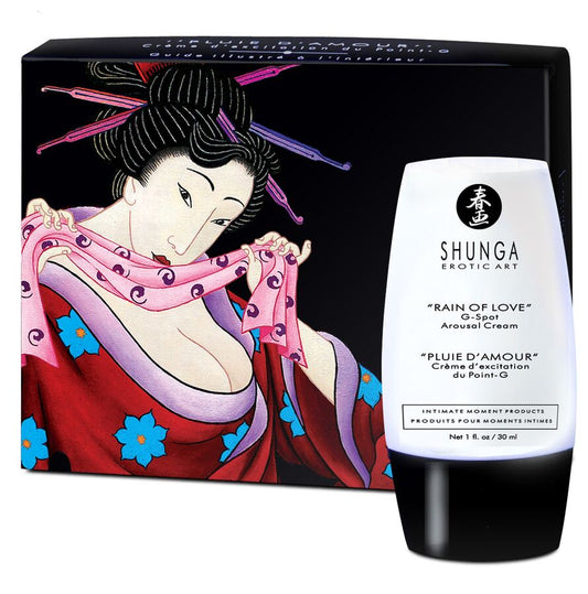 Shunga Rain Of Love G-Spot Stimulating Cream | Niks.fi verkkokauppa