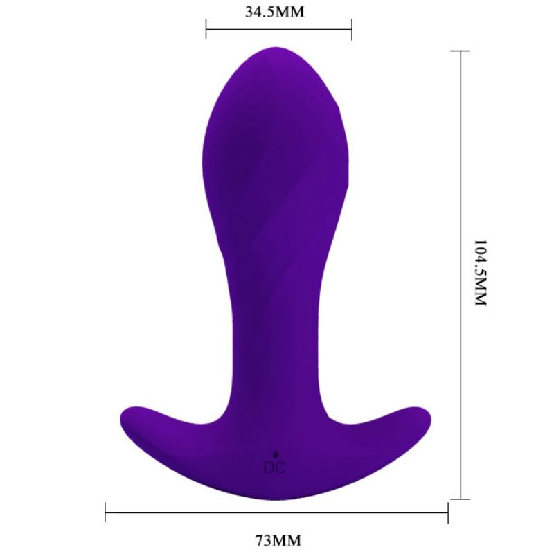 Pretty Love Lilac Anal Vibrator | Niks.fi verkkokauppa