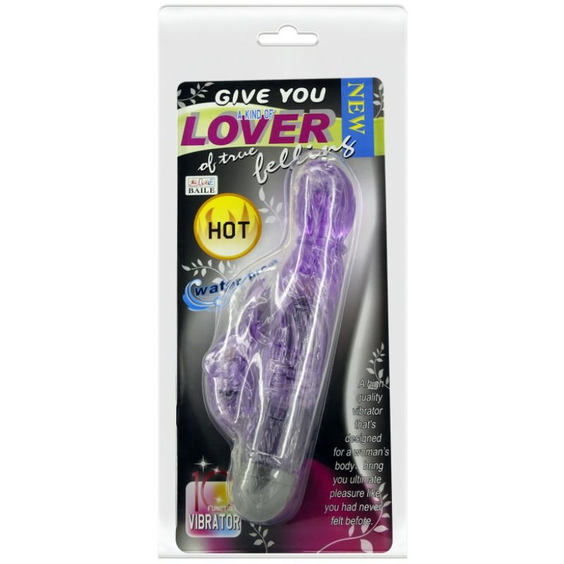 Bailegive You A Kind Of Lover Vibrator With Lilac Rabbit 10 Modes | Niks.fi verkkokauppa