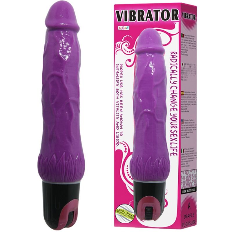 Baile Daaply Pleasure Multispeed Vibrator Purple | Niks.fi verkkokauppa