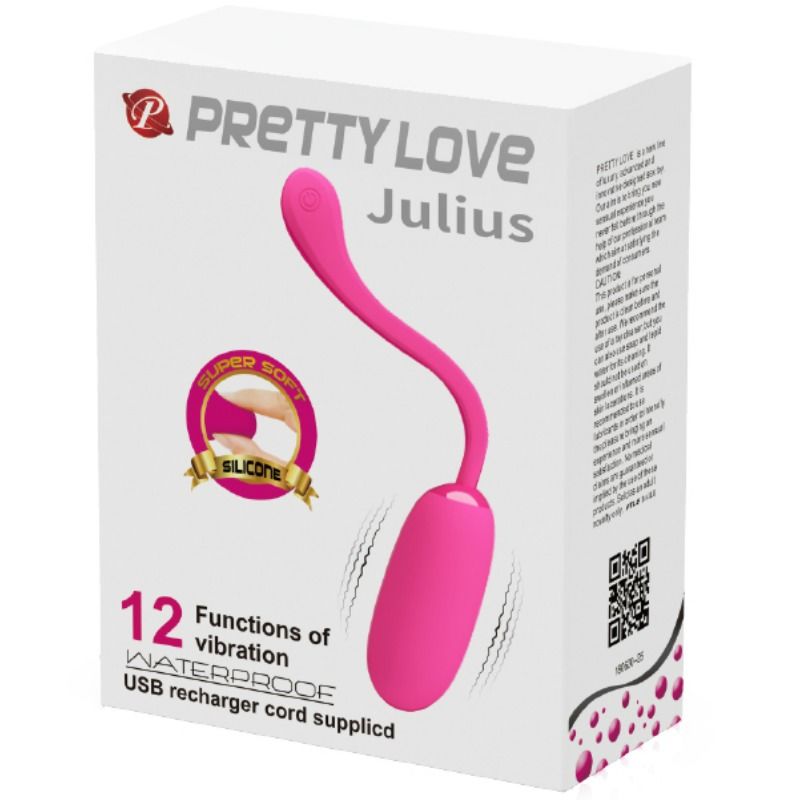 Pretty Love Smart Julius Vibrating Egg | Niks.fi verkkokauppa