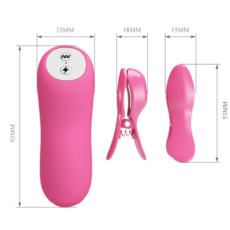 Baile Romantic Wave Pizzas With Vibration And Fuchsia Electroshock | Niks.fi verkkokauppa