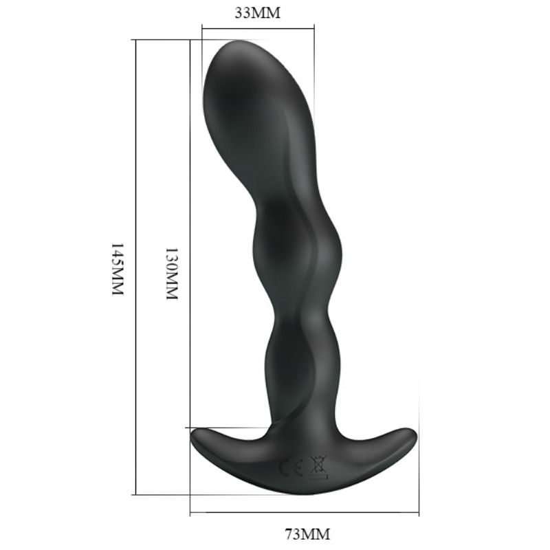 Pretty Love Anal Massager 12 Vibration Modes | Niks.fi verkkokauppa