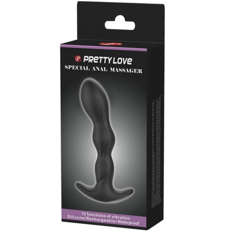 Pretty Love Anal Massager 12 Vibration Modes | Niks.fi verkkokauppa