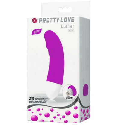 Pretty Love Luther Mini Vibrator 30 Vibration Modes | Niks.fi verkkokauppa