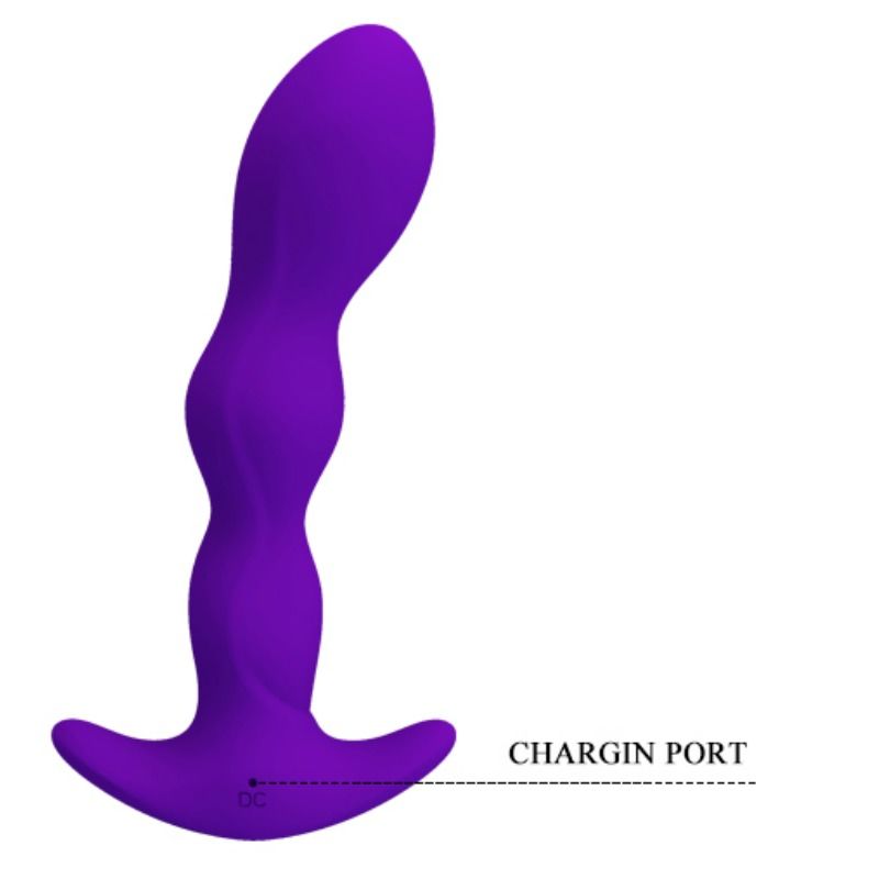 Pretty Love Anal Massager 12 Lilac Vibration Modes | Niks.fi verkkokauppa