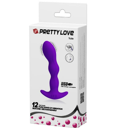 Pretty Love Anal Massager 12 Lilac Vibration Modes | Niks.fi verkkokauppa