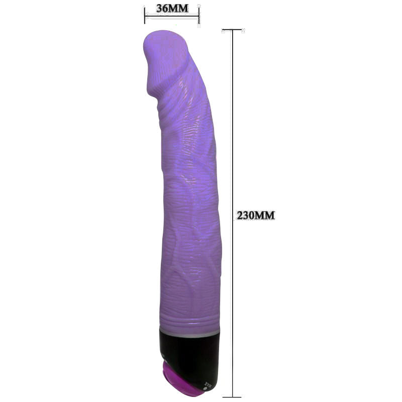 Baile Adour Club Realistic Vibrator 23 Cm Lilac | Niks.fi verkkokauppa