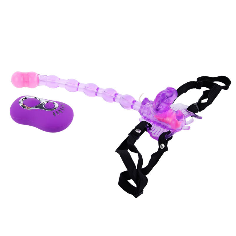 Baile Butterfly Strap On Lilac | Niks.fi verkkokauppa