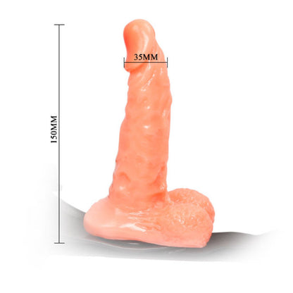 Baile Harness With Realistic Penis And Ultra Passionate Adjustable Panties 15.5 Cm | Niks.fi verkkokauppa