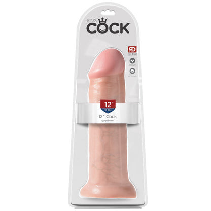 King Cock Realistic Dildo 30.5 Cm | Niks.fi verkkokauppa