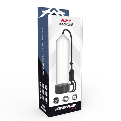 Rx5 Transparent penispumppu | Niks.fi verkkokauppa