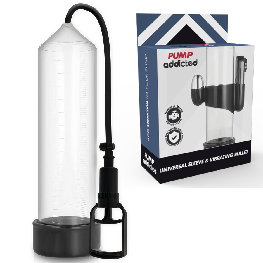 Rx7 Transparent Vibrator pumppu | Niks.fi verkkokauppa