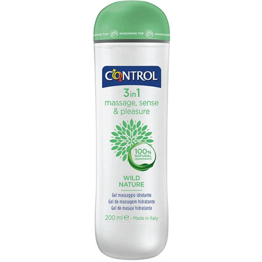 Control Wild Nature Gel Masaje 3 En 1 200 Ml | Niks.fi verkkokauppa