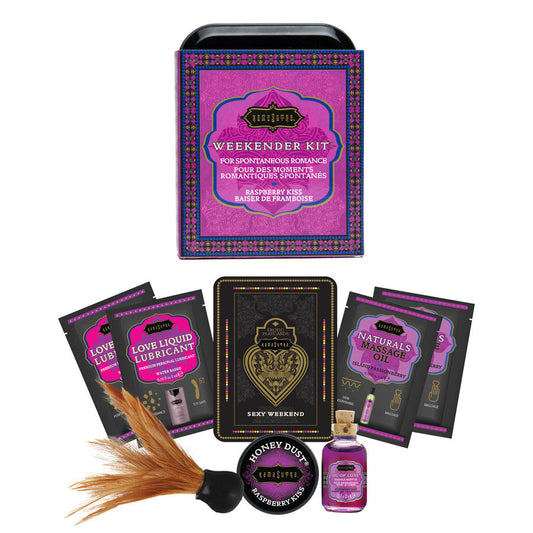 Kamasutra Weekender Tin Kit Raspberry Kiss Raspberry | Niks.fi verkkokauppa
