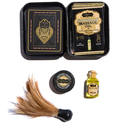 Kamasutra Weekender Tin Kit Vanilla Cream Vanilla | Niks.fi verkkokauppa