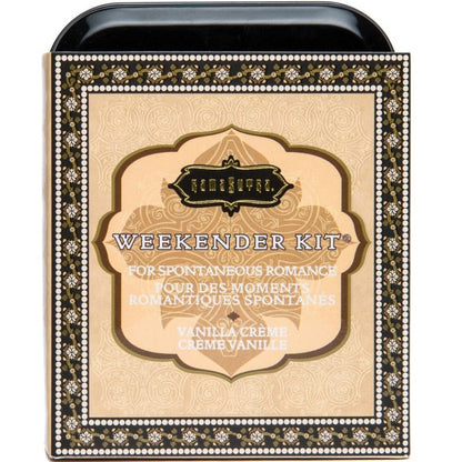 Kamasutra Weekender Tin Kit Vanilla Cream Vanilla | Niks.fi verkkokauppa