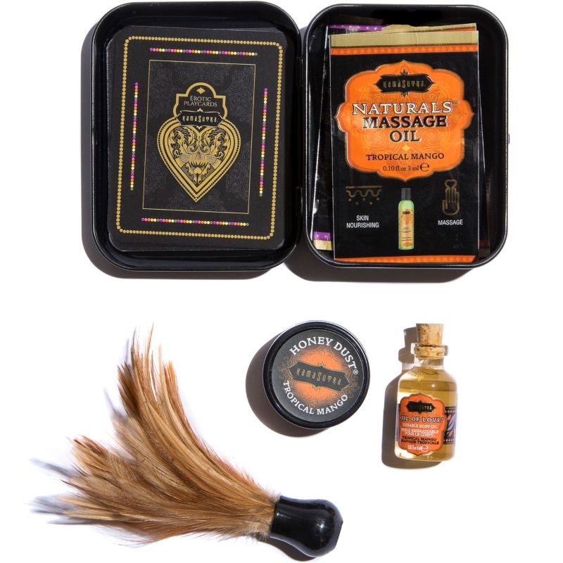 Kamasutra Weekender Tin Kit Tropical Handle | Niks.fi verkkokauppa